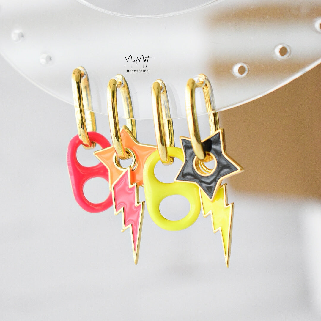 Aretes Neon Summer
