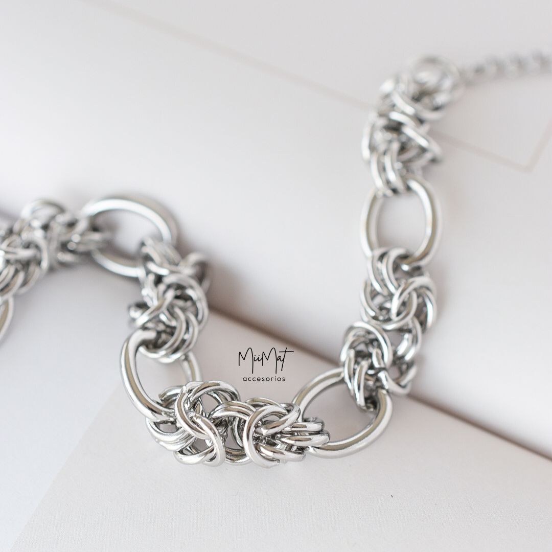 Pulsera Mixed Plata