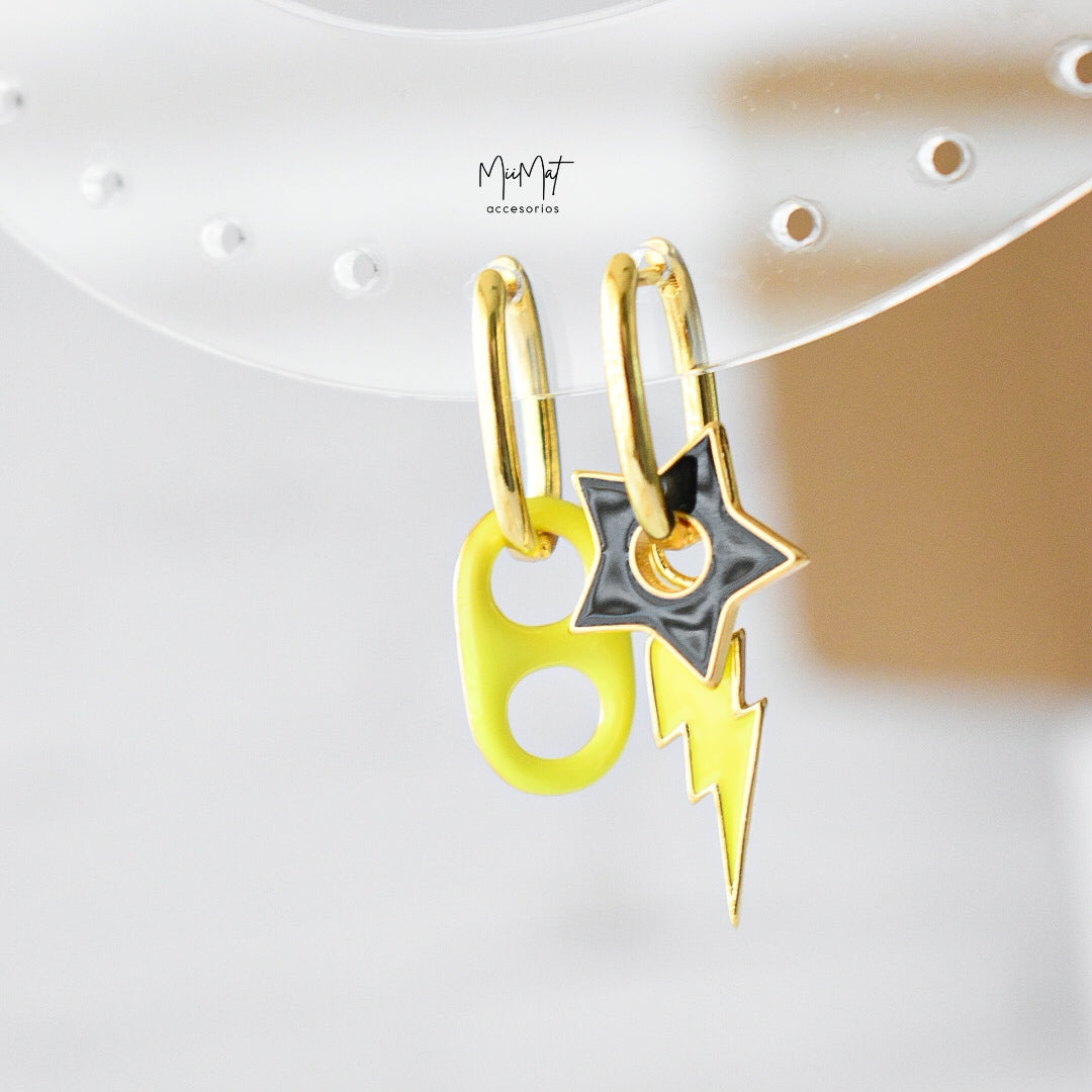 Aretes Neon Summer