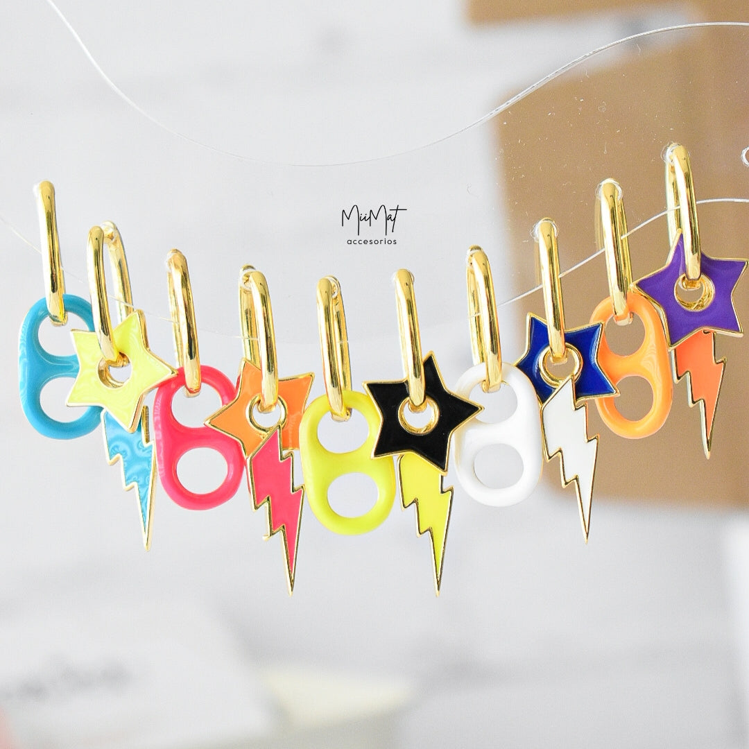 Aretes Neon Summer