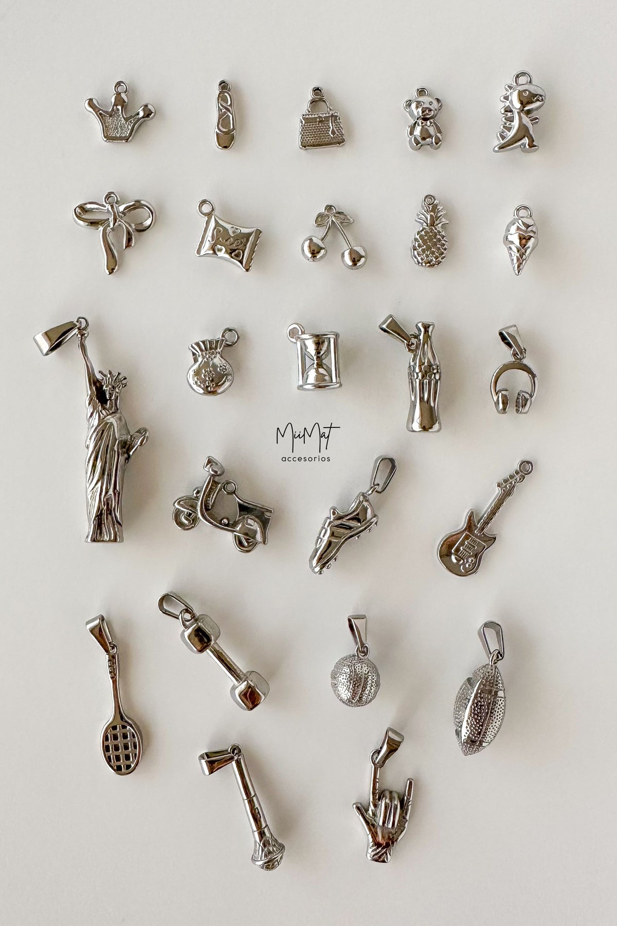 Charms Plateados Pt 1