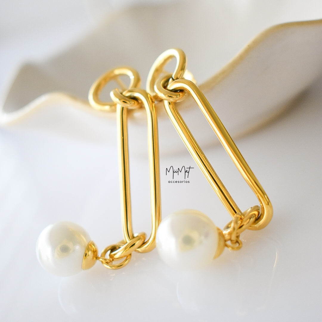 Aretes Maxi Perla