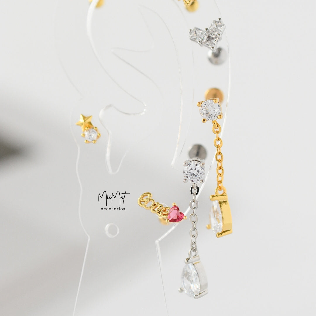 Piercing Raindrop Plata