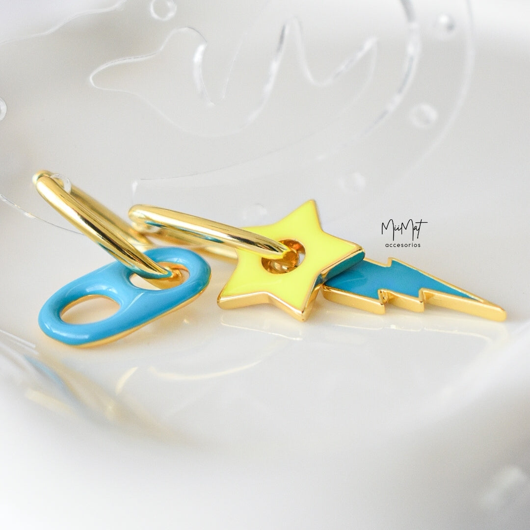 Aretes Neon Summer