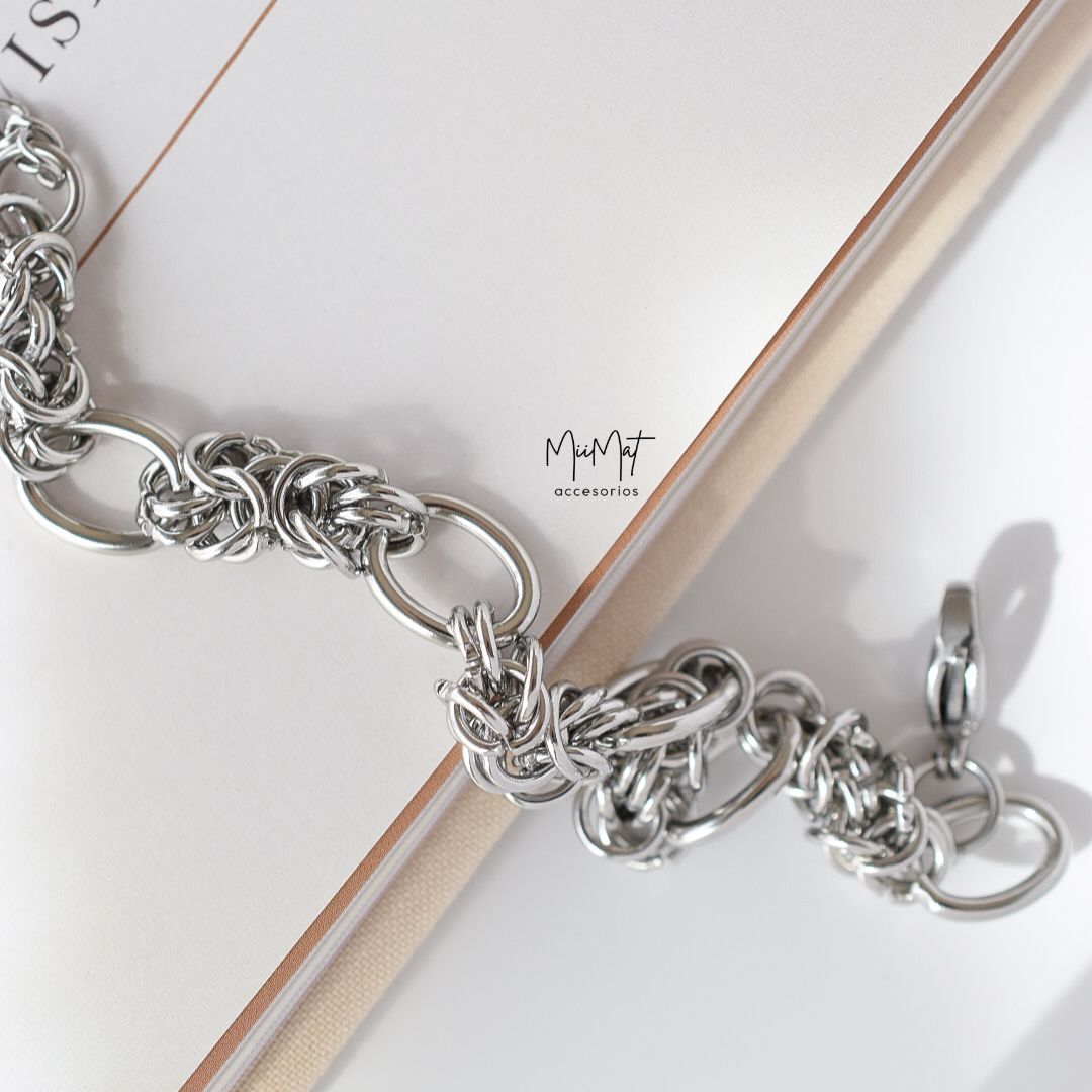 Pulsera Mixed Plata