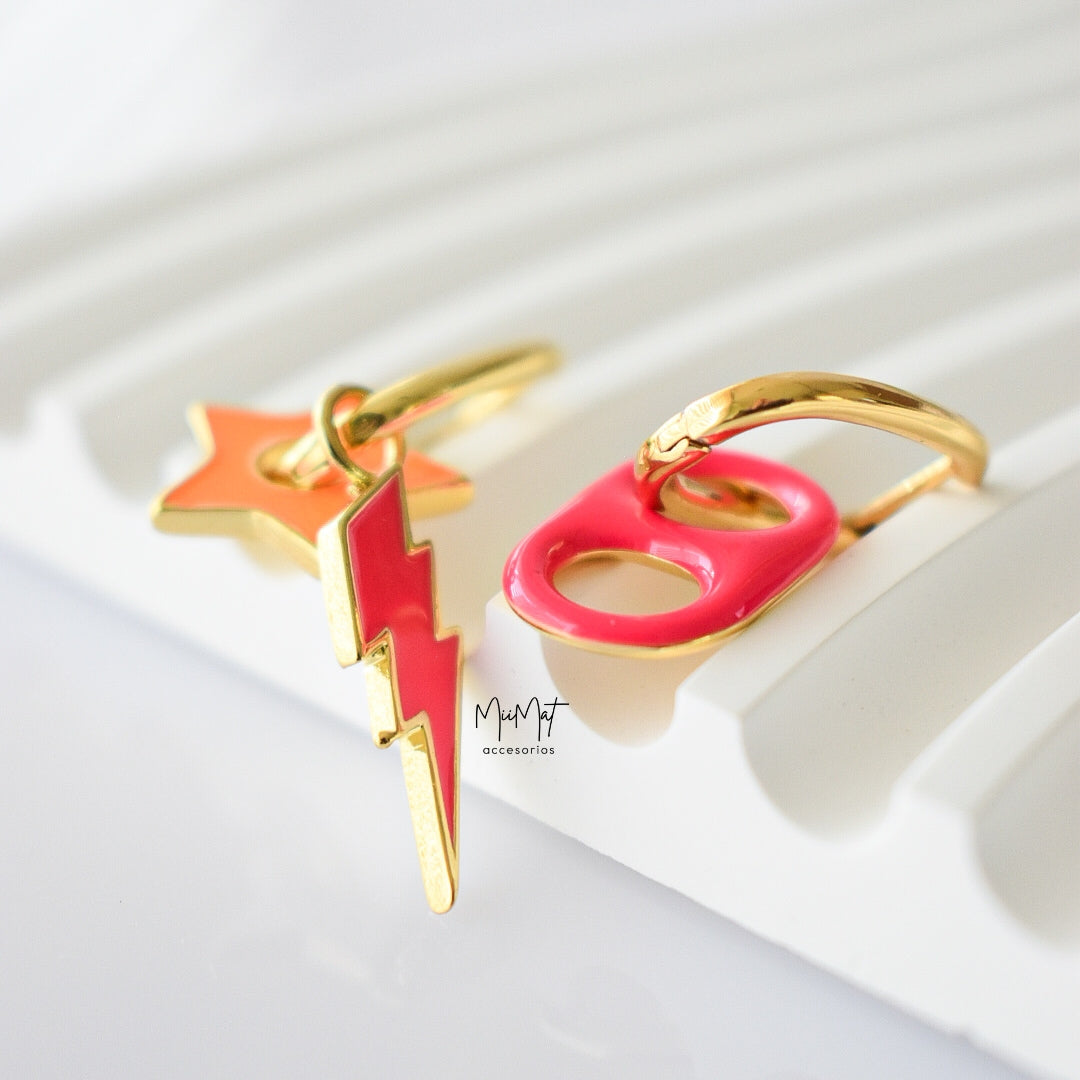 Aretes Neon Summer