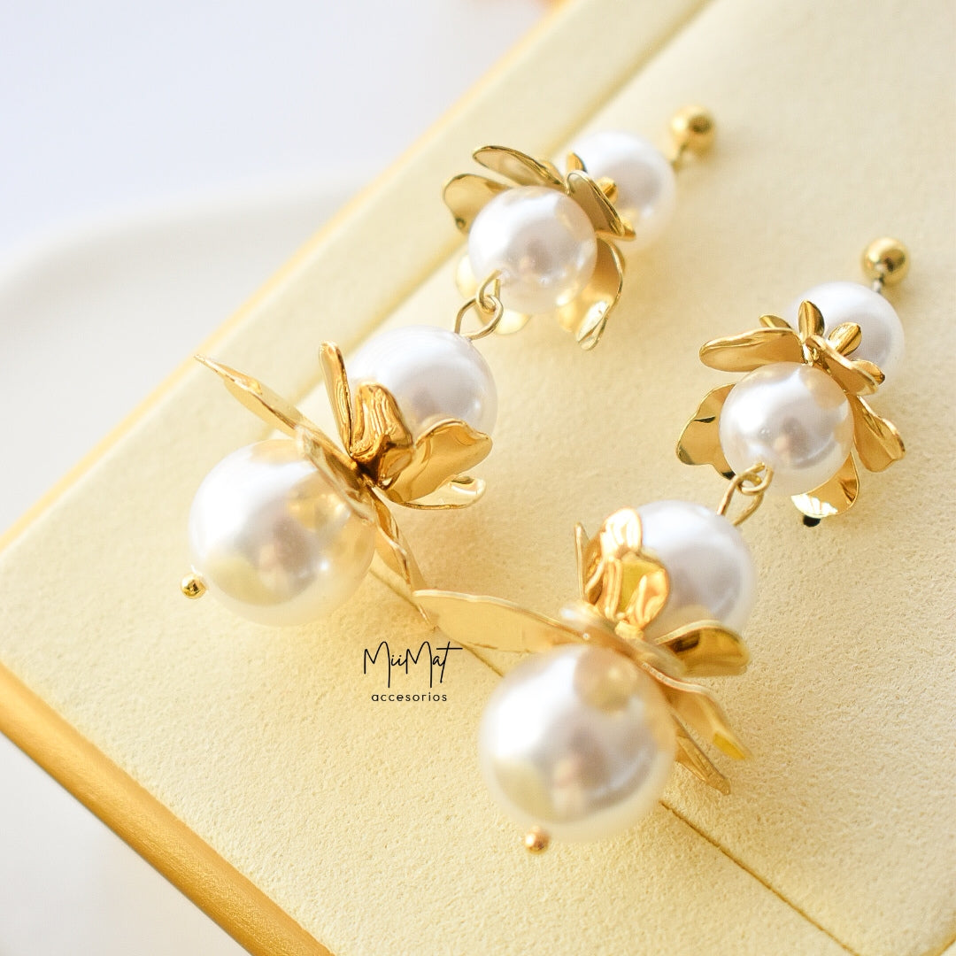 Aretes Maxi Flor