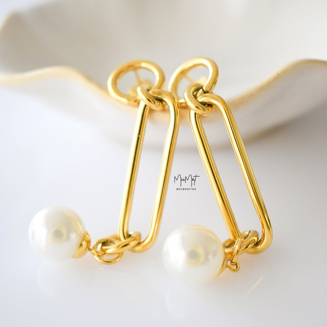 Aretes Maxi Perla