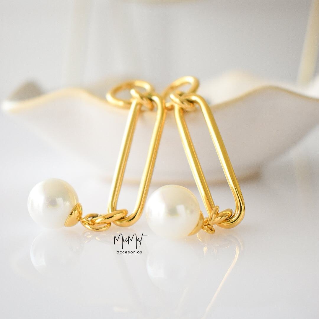 Aretes Maxi Perla