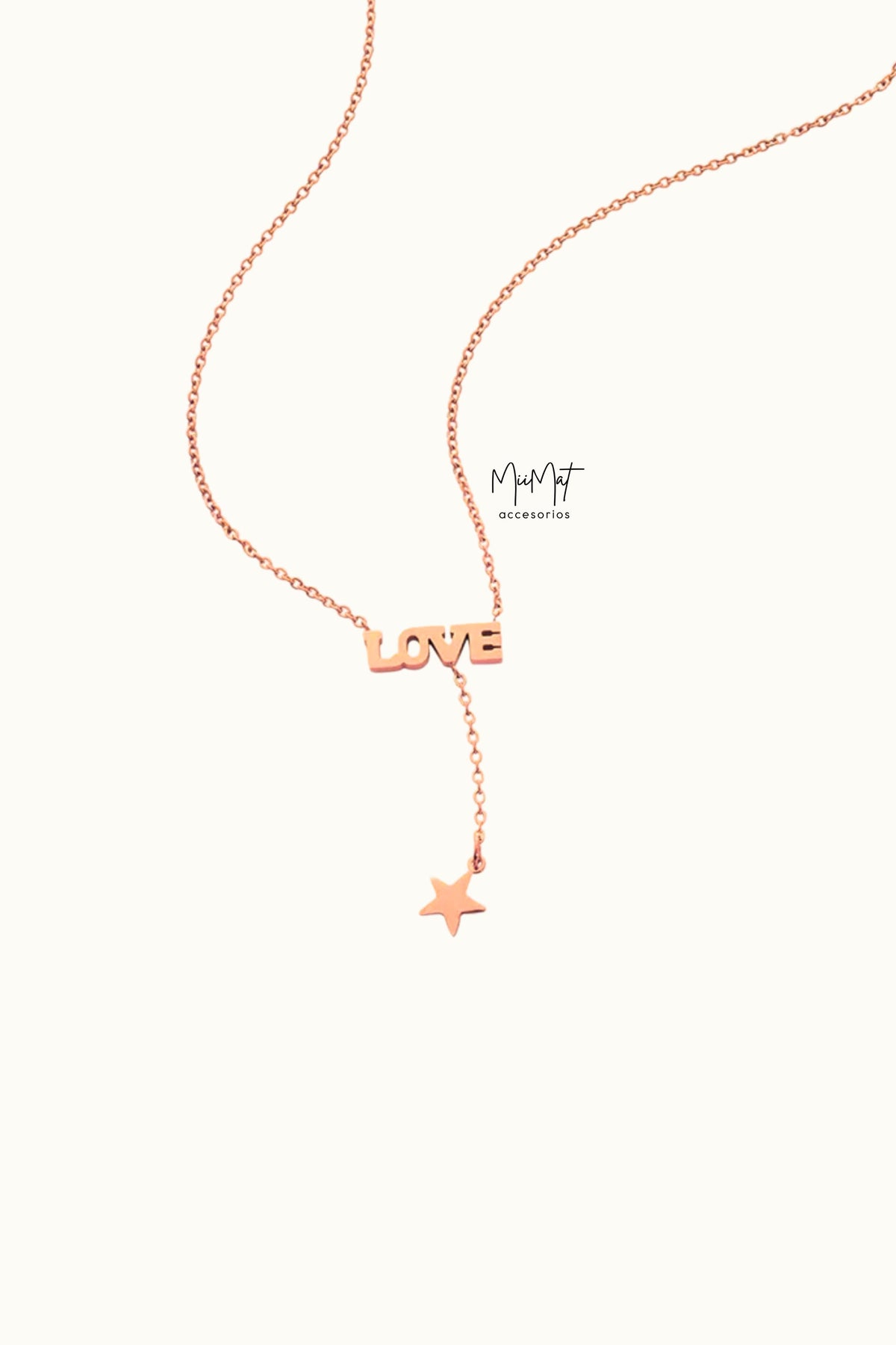Collar LOVE Rosado