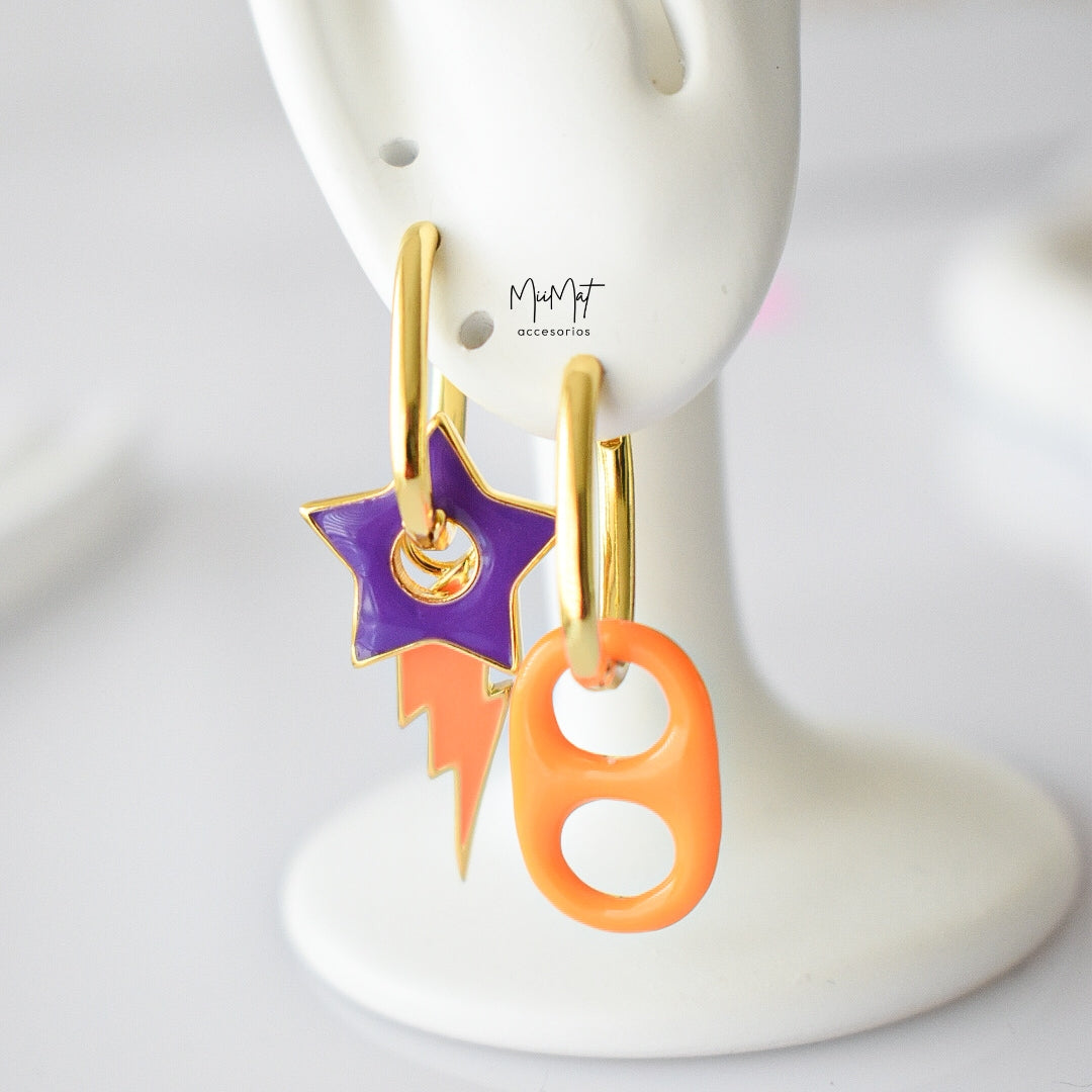 Aretes Neon Summer