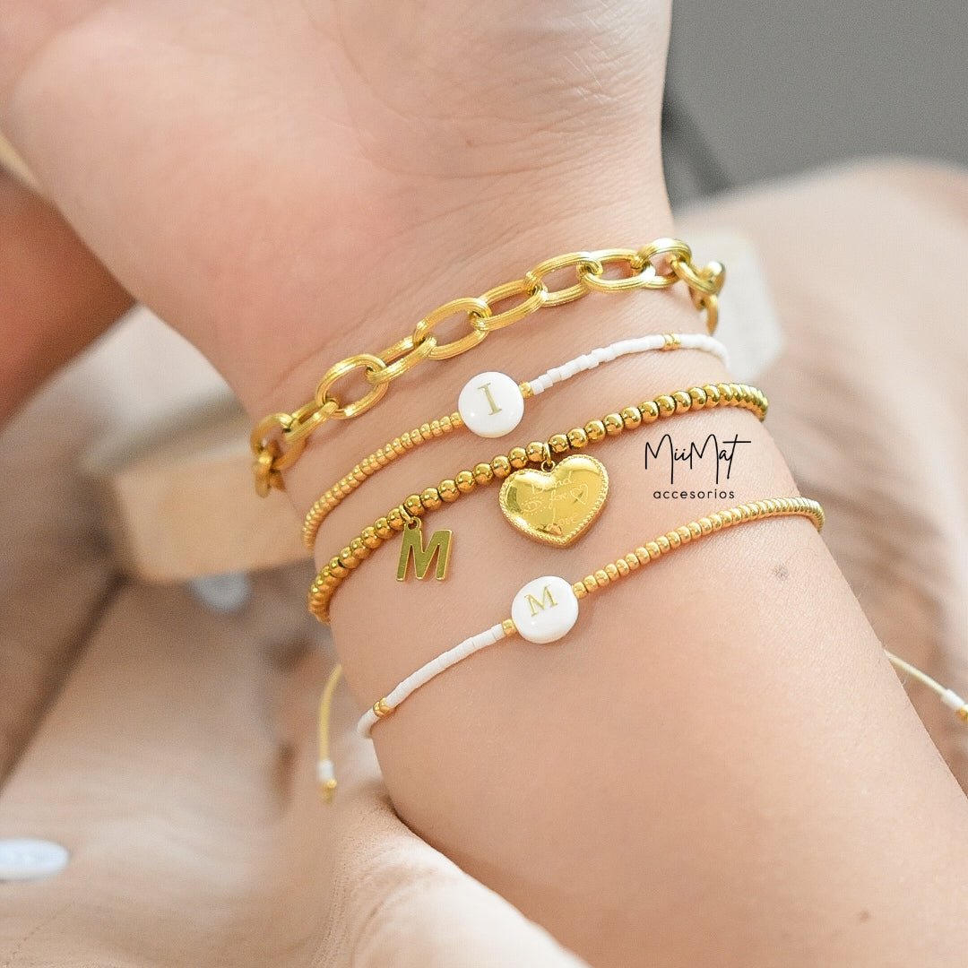 Set Pulseras Love Myself