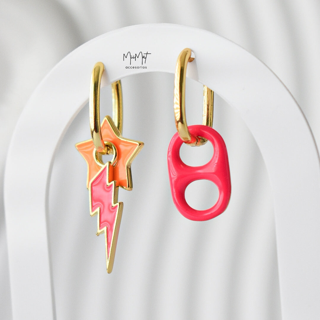 Aretes Neon Summer