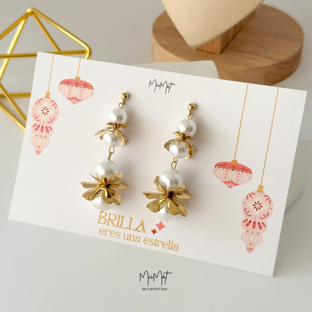 Aretes Maxi Flor