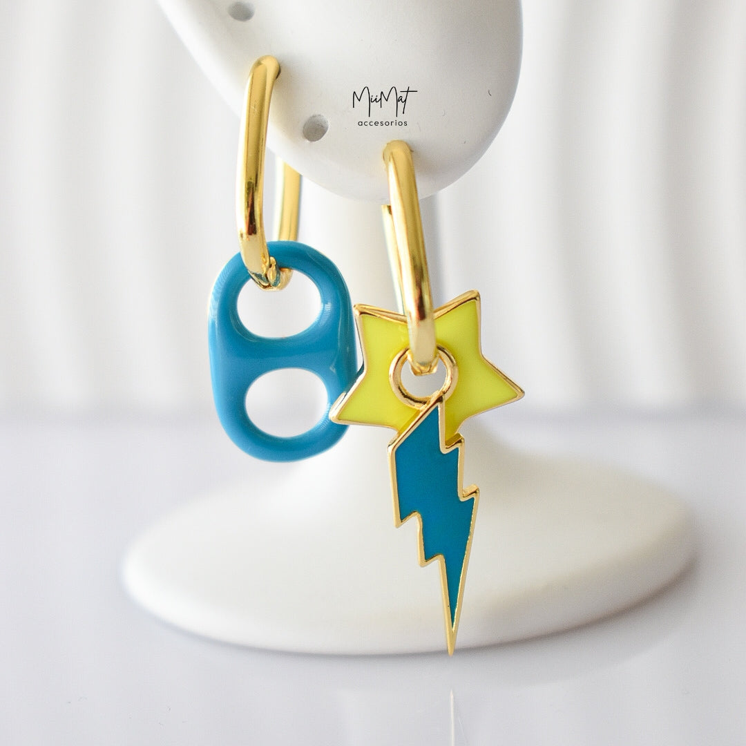 Aretes Neon Summer