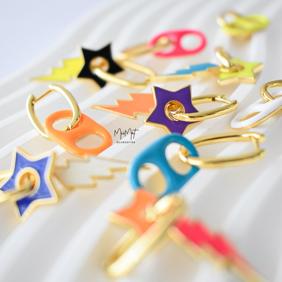 Aretes Neon Summer