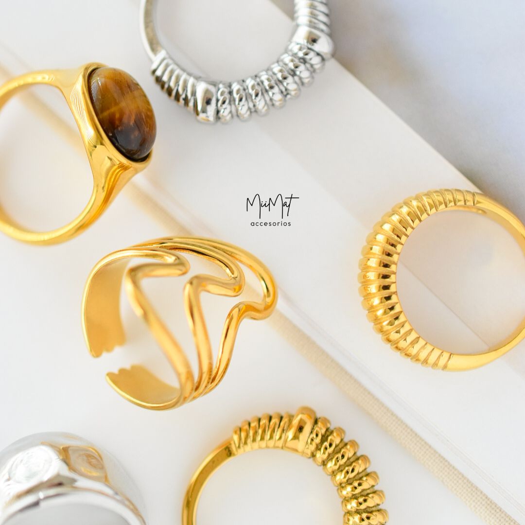 Anillo Stripes Chic