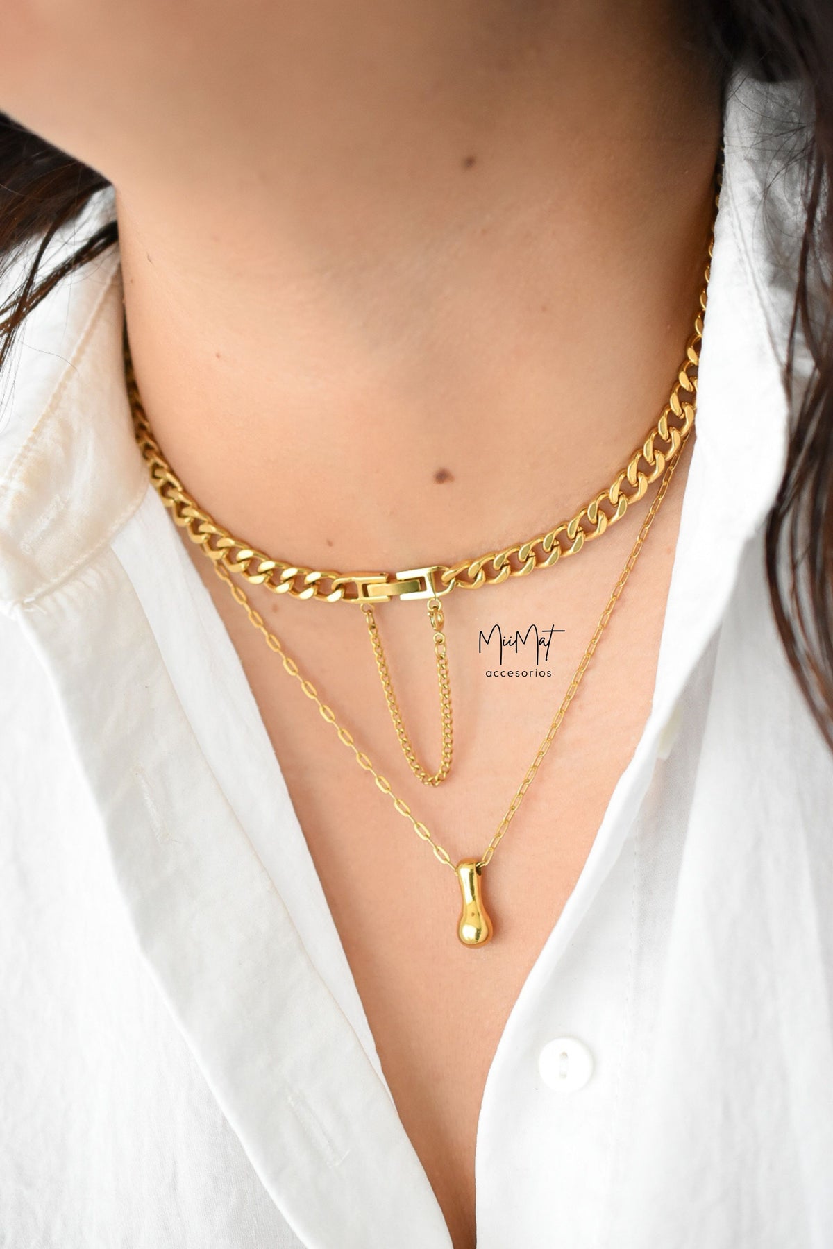 Collar Inicial Bubble