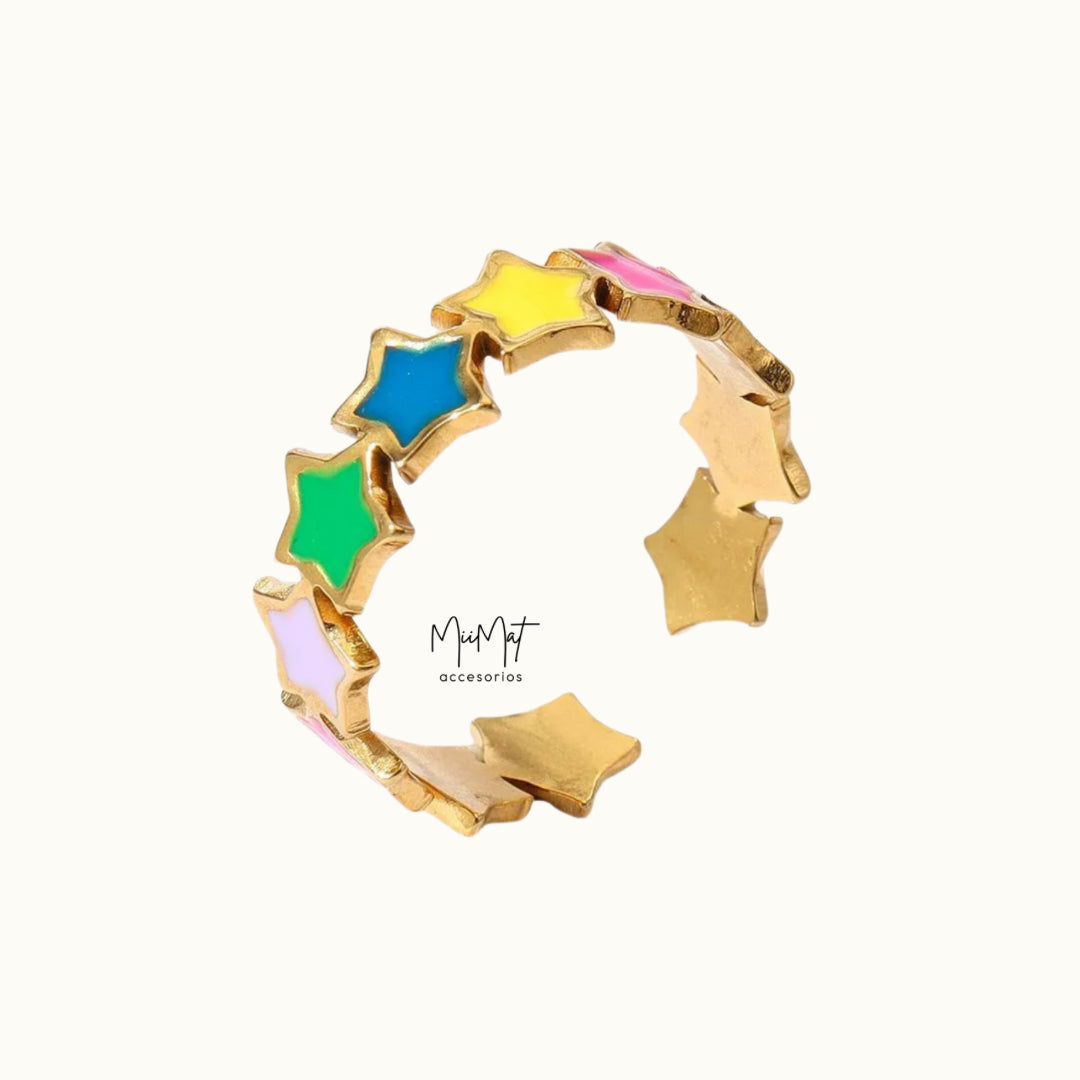 Anillo Colors Stars
