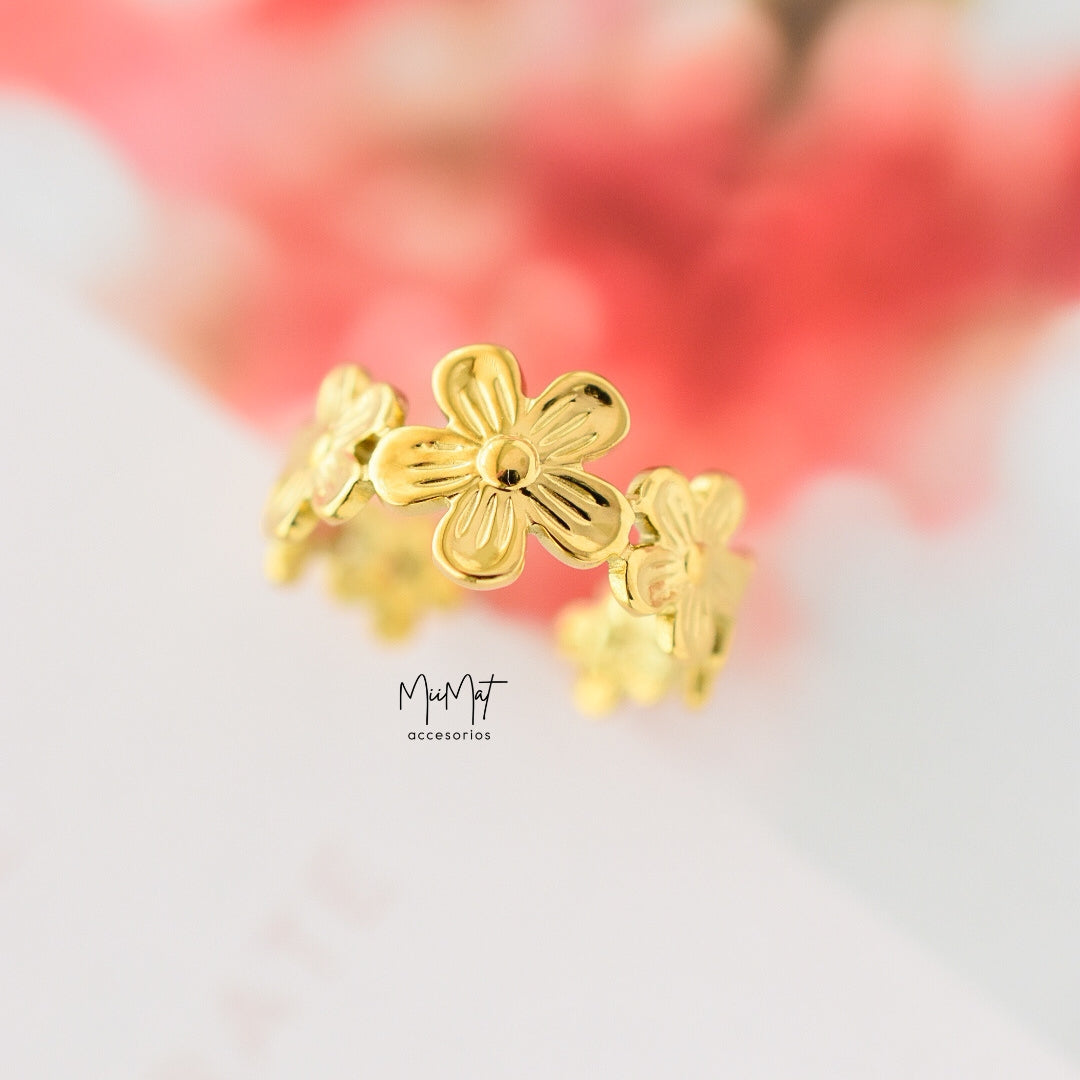 Anillo Flowers