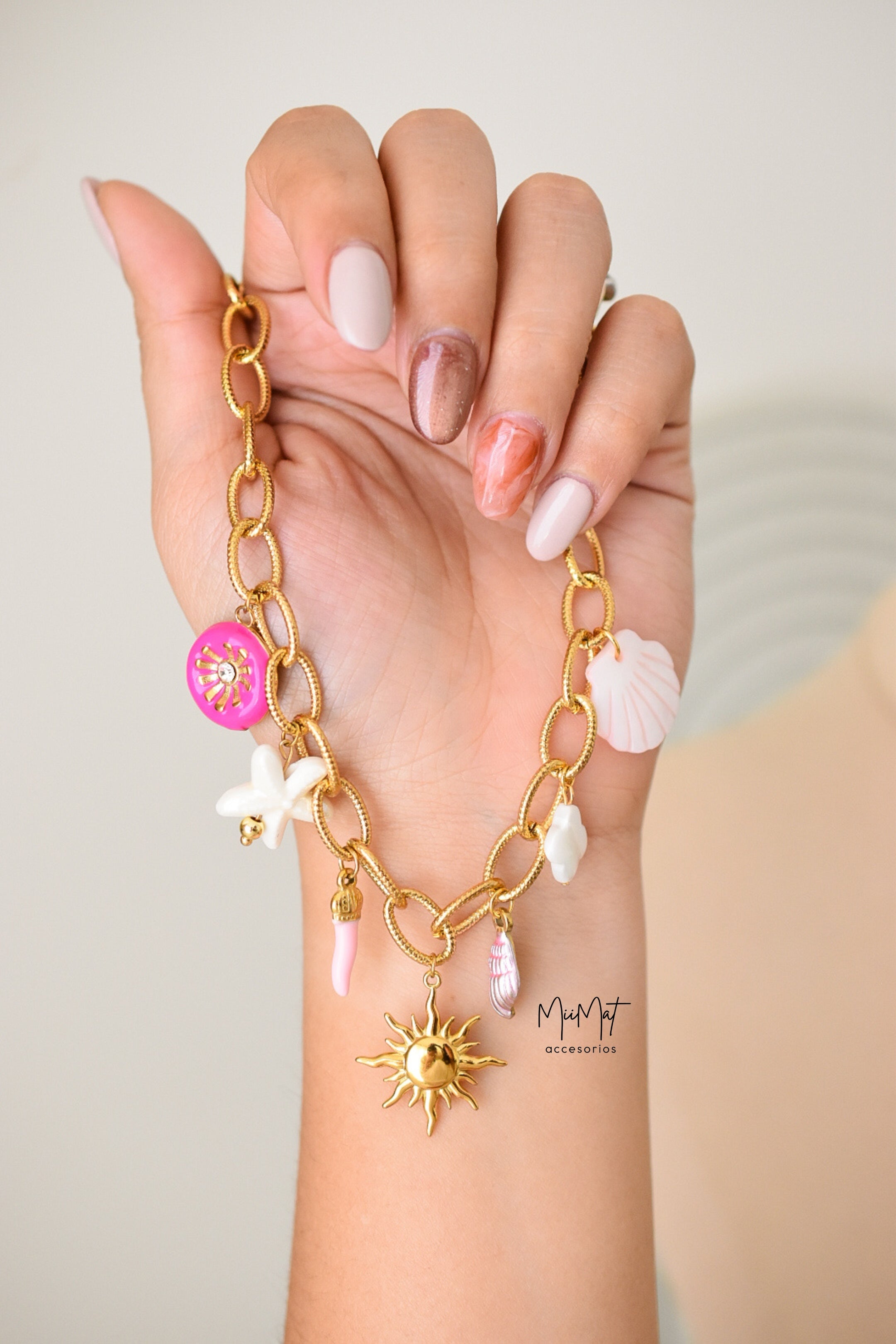 Collar Pink Summer