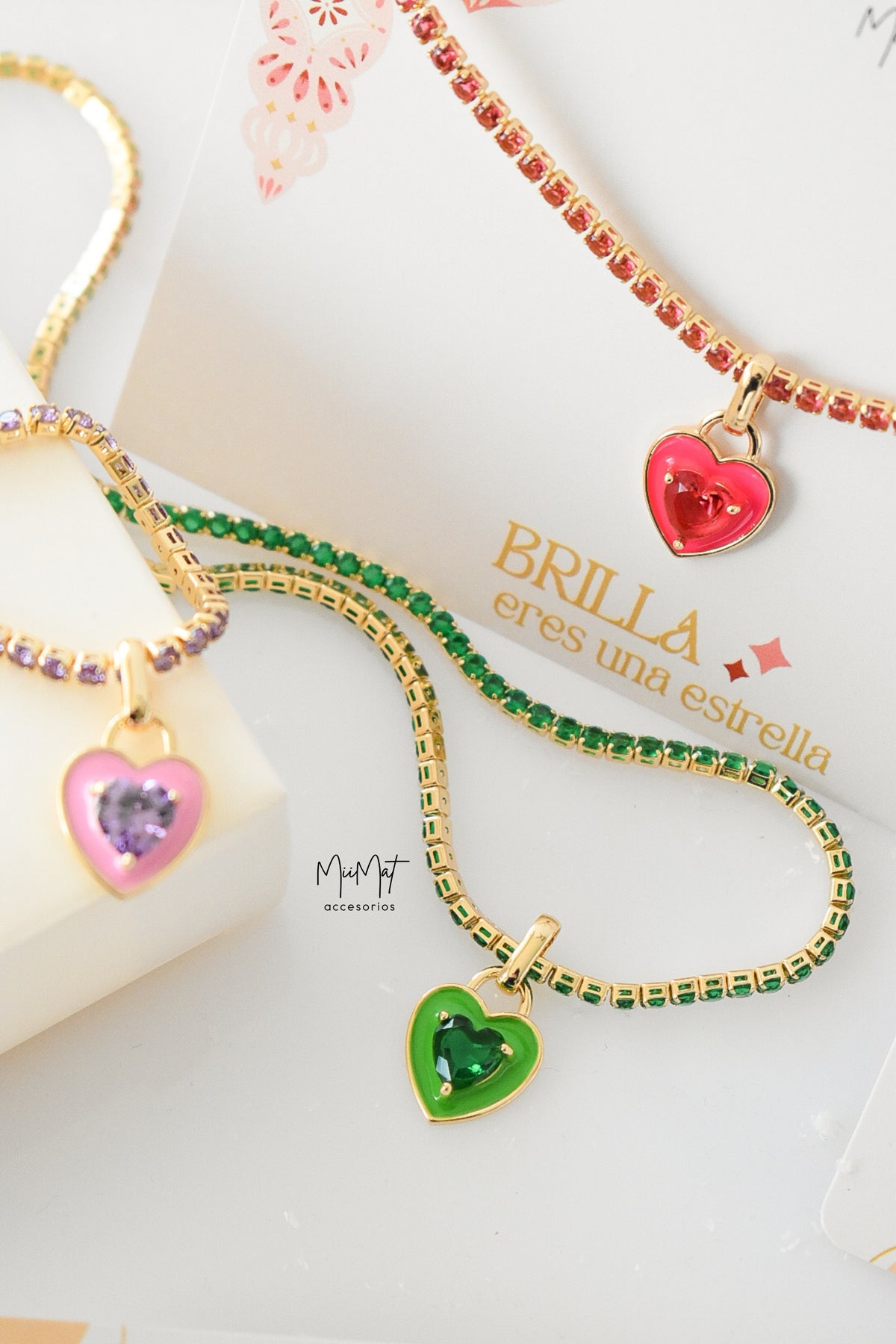 Collar My Heart Verde