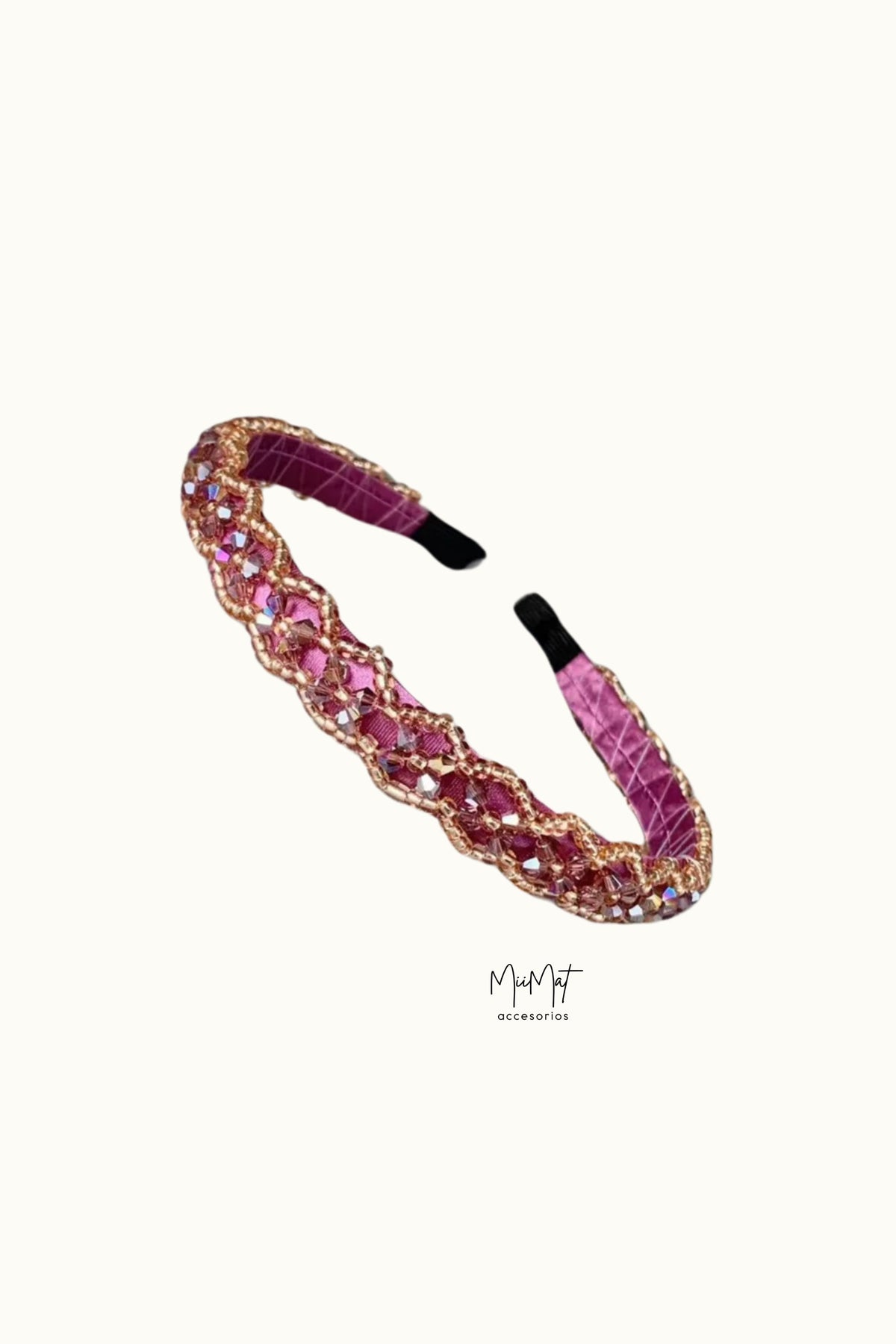 Diadema Shine Roja