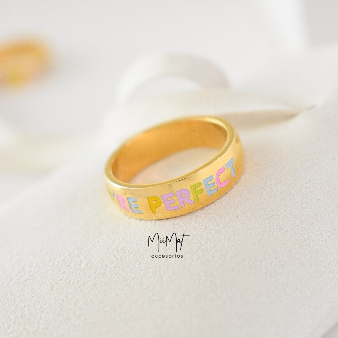 Anillo YOU’RE PERFECT