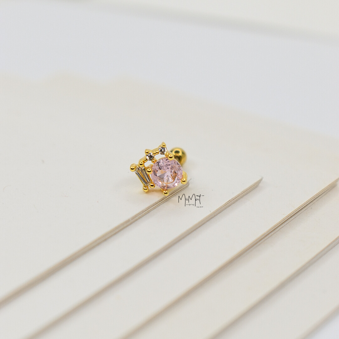 Piercing Pink Crystal