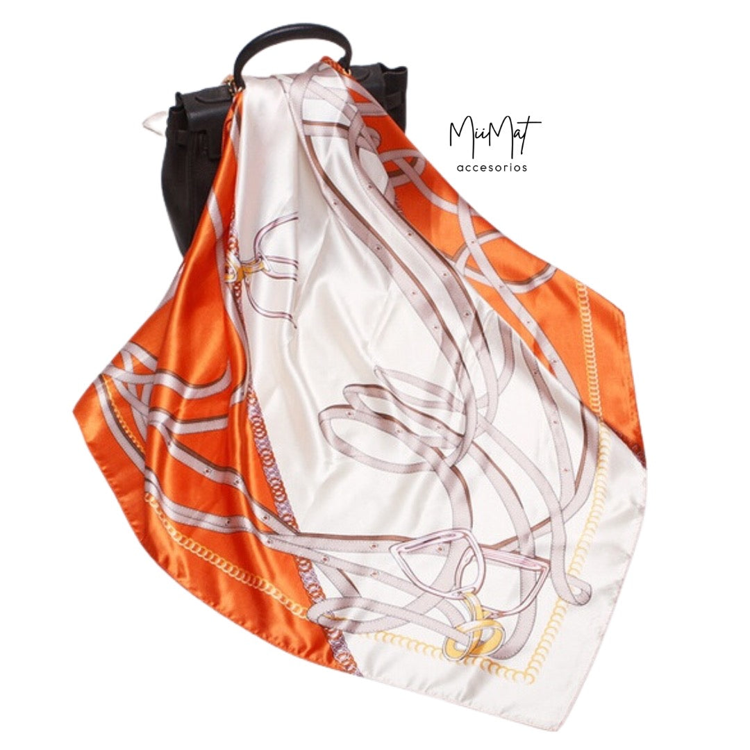 Bandana Color Chains Naranja