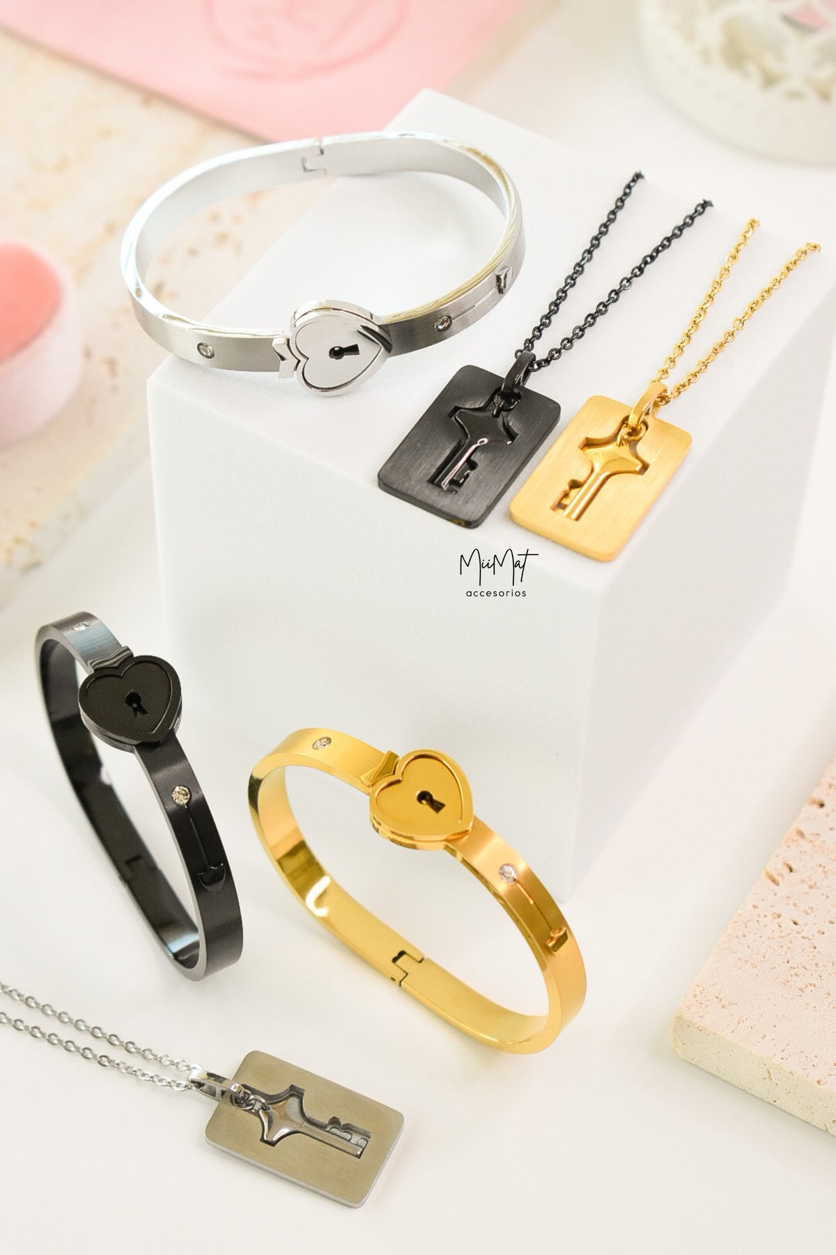 Set Key Love 🔐 Negro