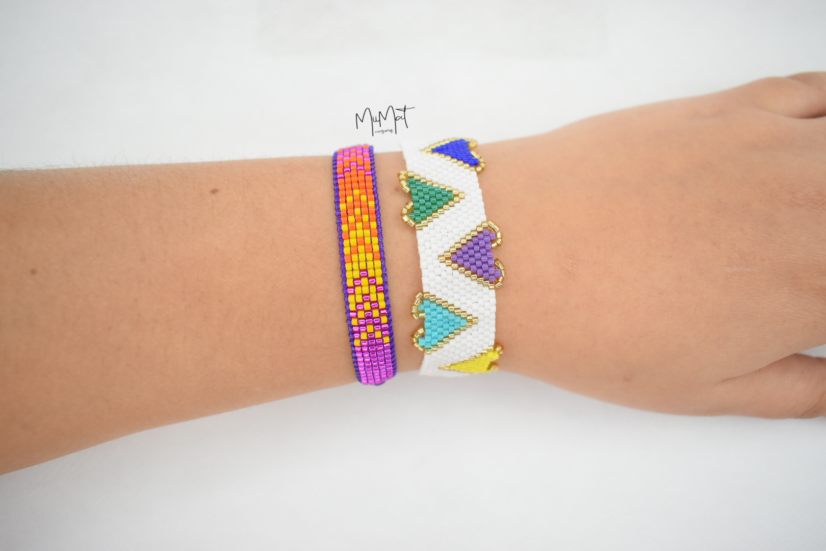 Pulsera Miyuki Violet