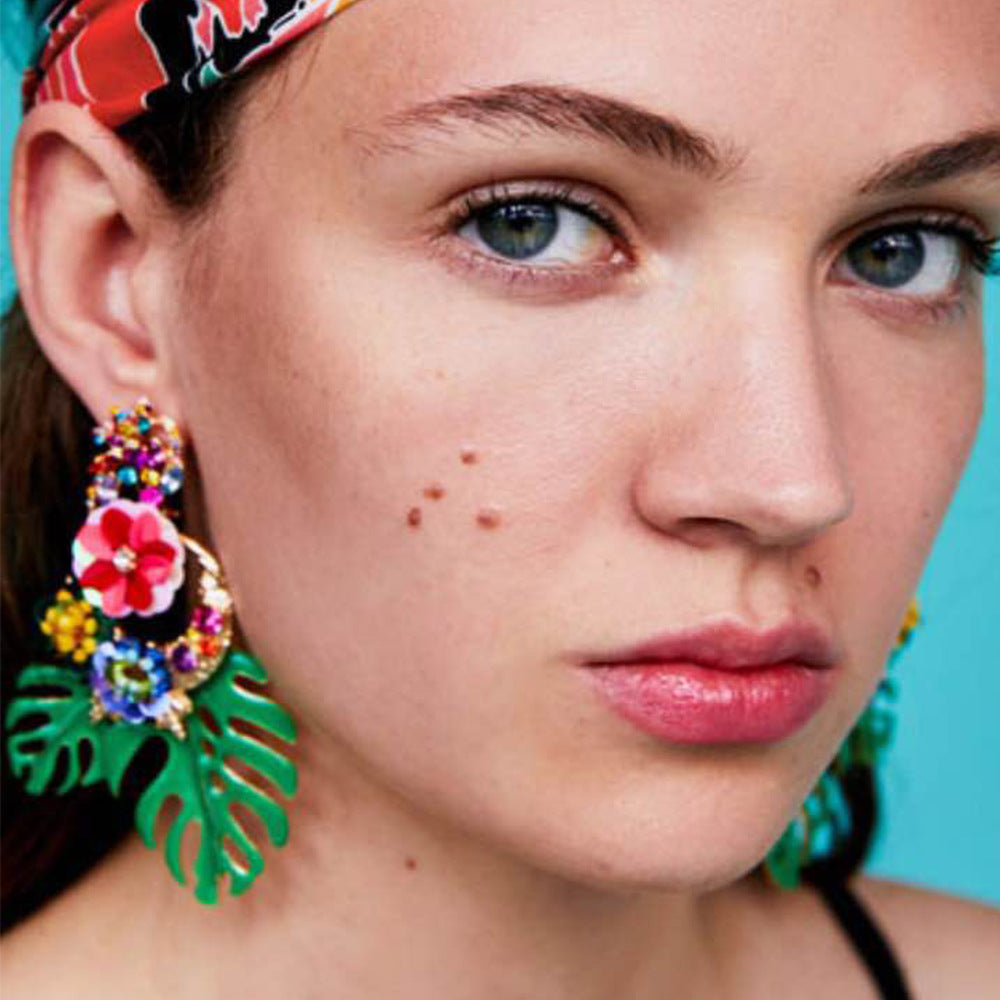 Aretes de Hojas