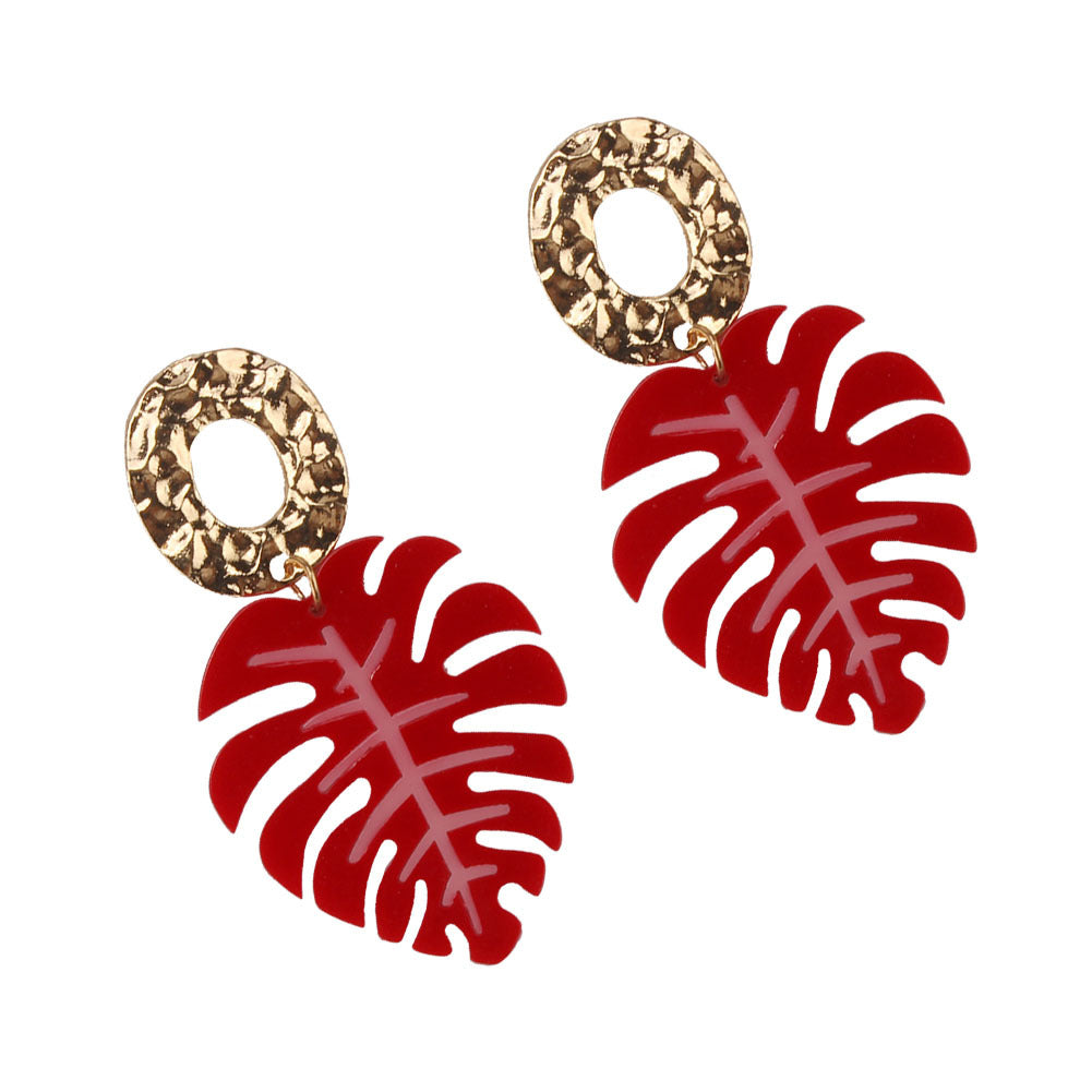 Aretes Hoja