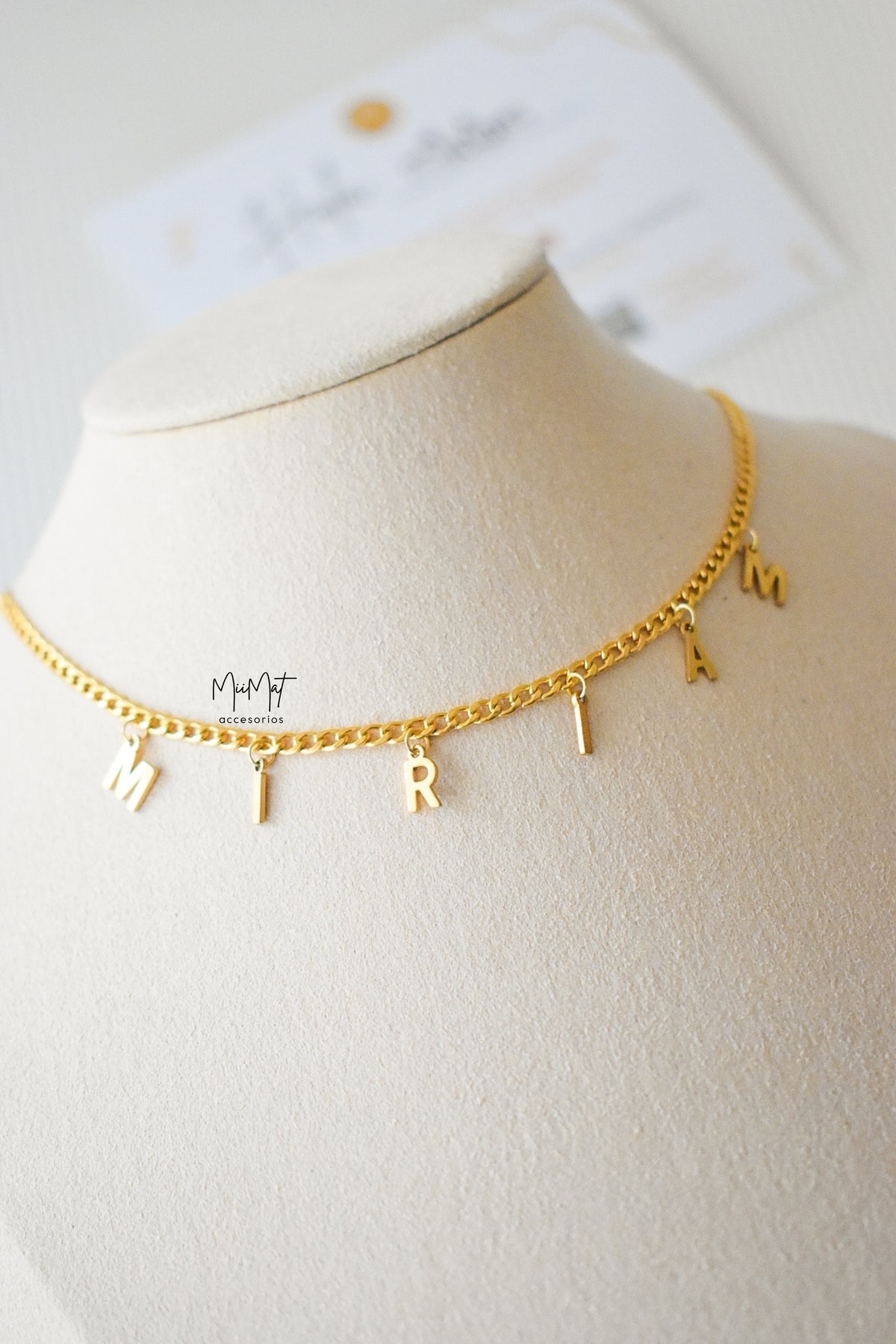 Collar Mini Chunky Personalizado
