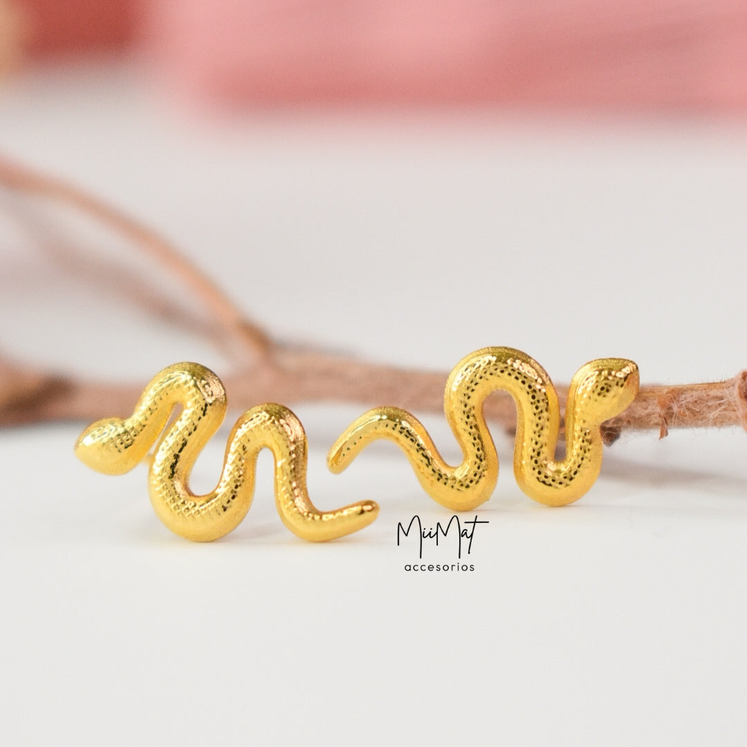 Aretes Serpente