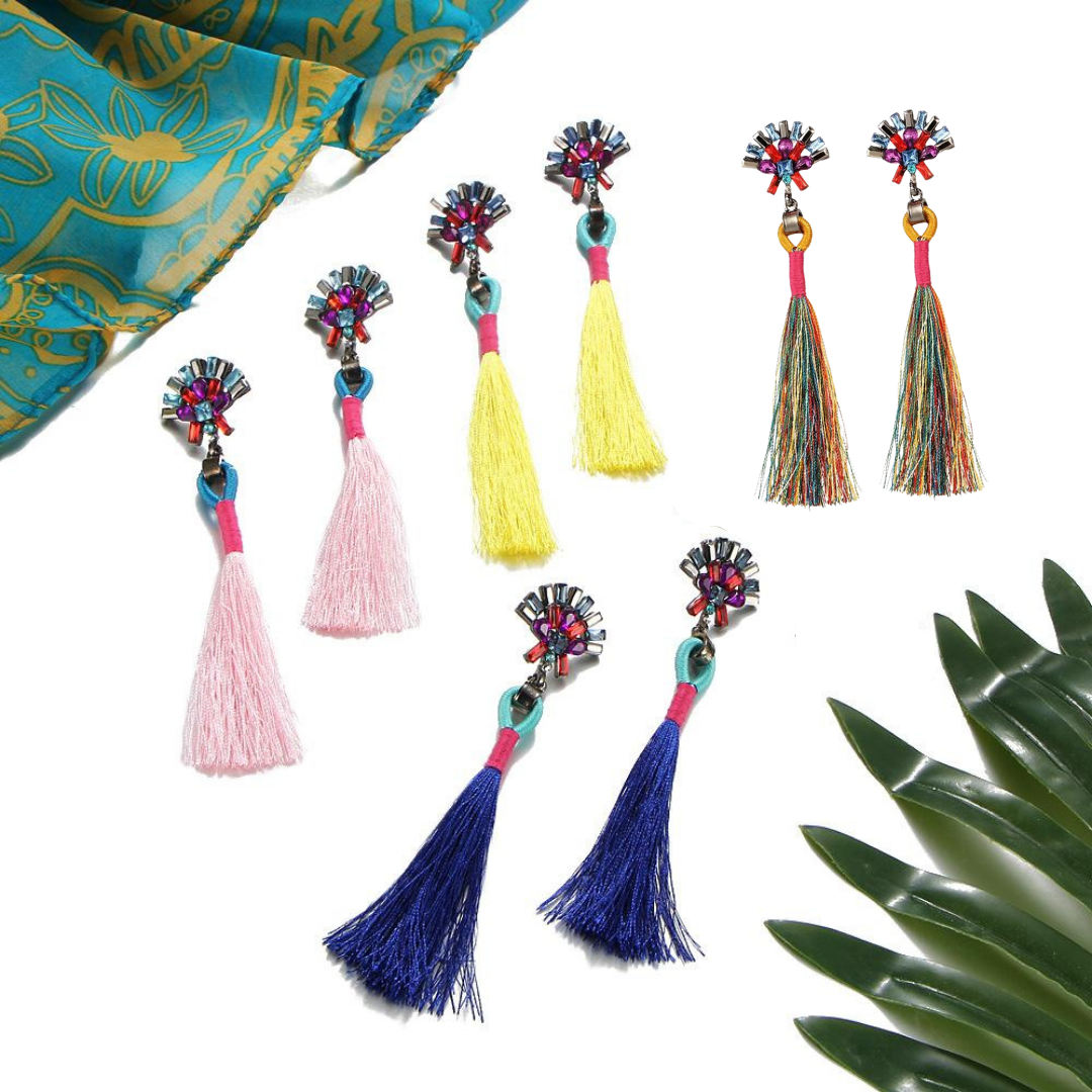 Aretes Borlas