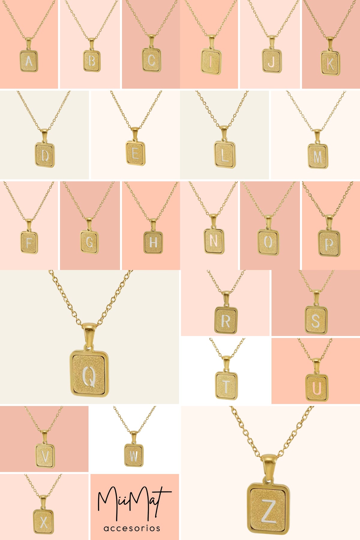 Collar Inicial Brillante