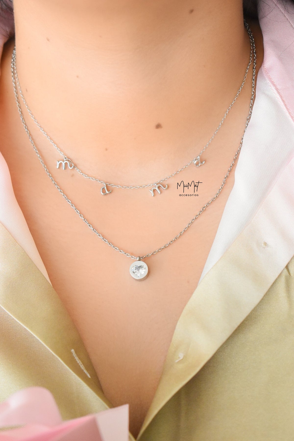 Collar Mamá Plata