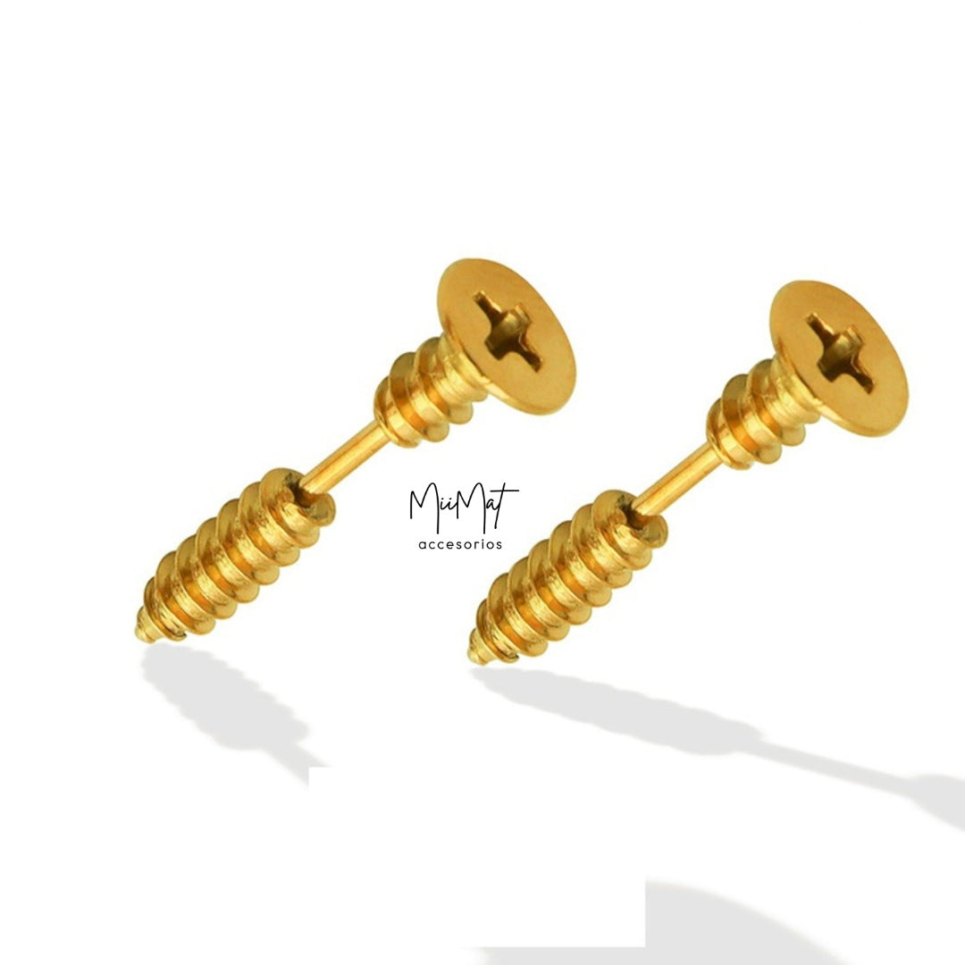 Aretes Clavo