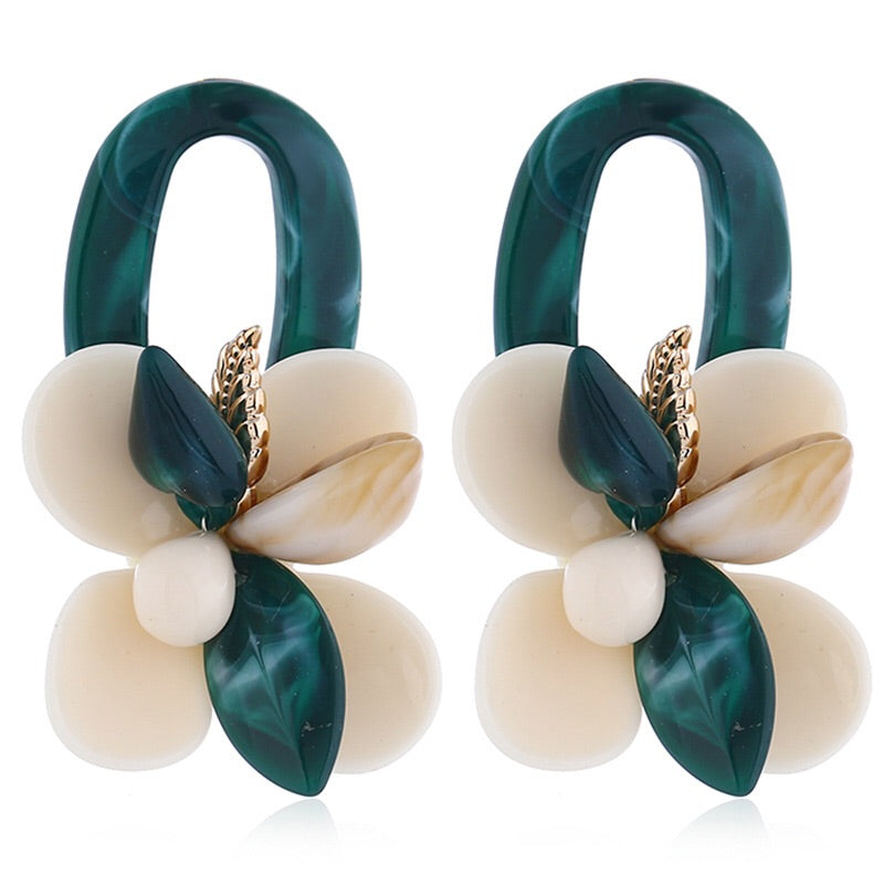 Aretes de Flores