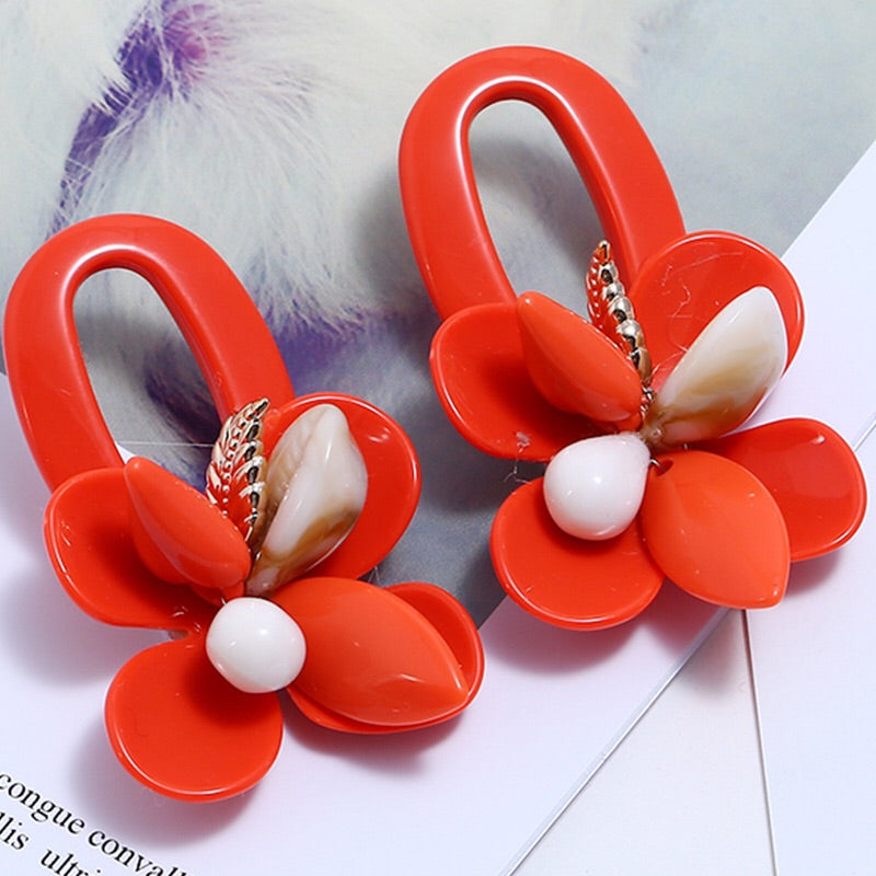 Aretes de Flores